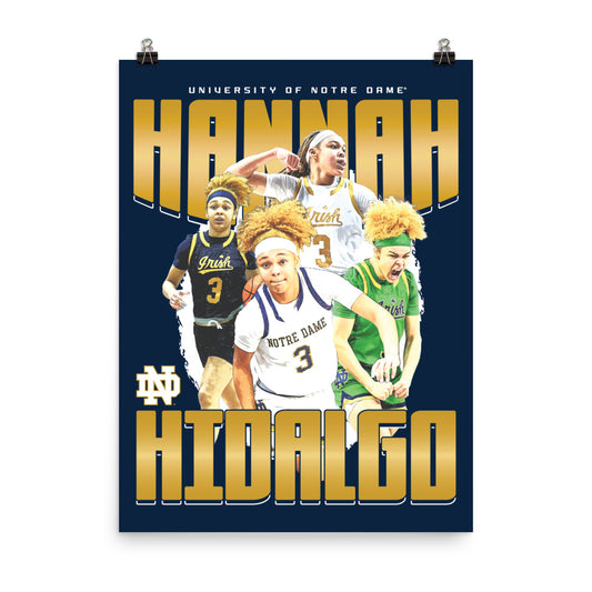 Notre Dame - NCAA Women's Basketball : Hannah Hidalgo Post Season Poster