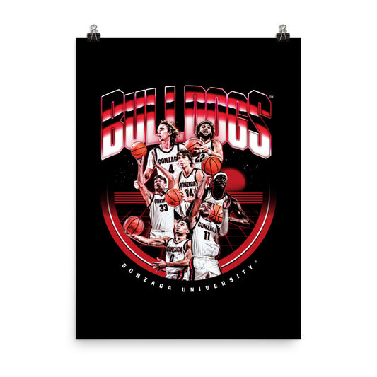 Gonzaga - NCAA Men's Basketball : Official 2023 - 2024 Post Season Poster