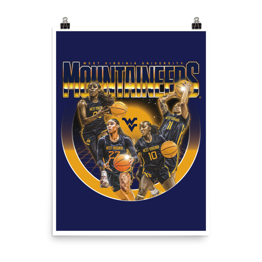 West Virginia - NCAA Women's Basketball : Official 2023 - 2024 Post Season Poster