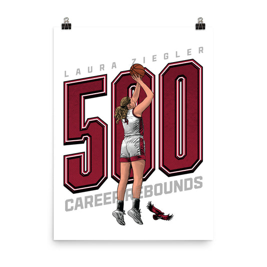 St. Joe - NCAA Women's Basketball : Laura Ziegler - Poster