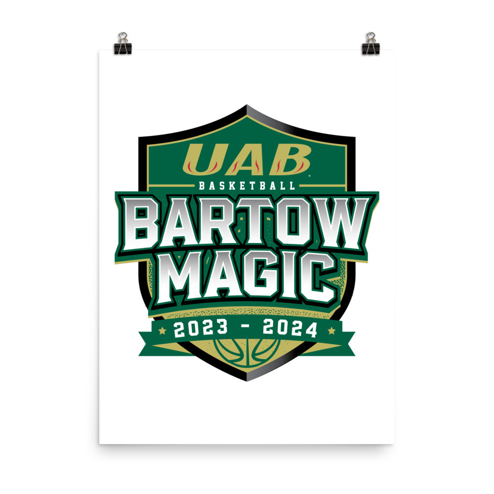 UAB - NCAA Men's Basketball : 2023 - 2024 AAC Champs - Poster