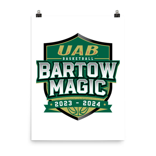 UAB - NCAA Men's Basketball : 2023 - 2024 AAC Champs - Poster