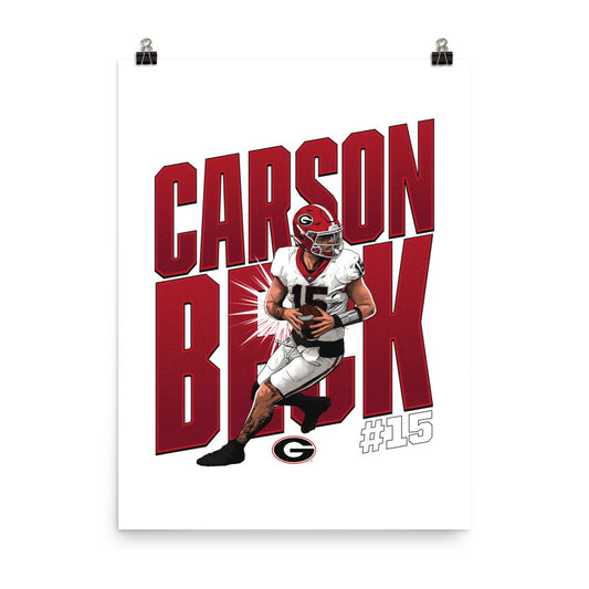 Georgia - NCAA Football : Carson Beck Poster