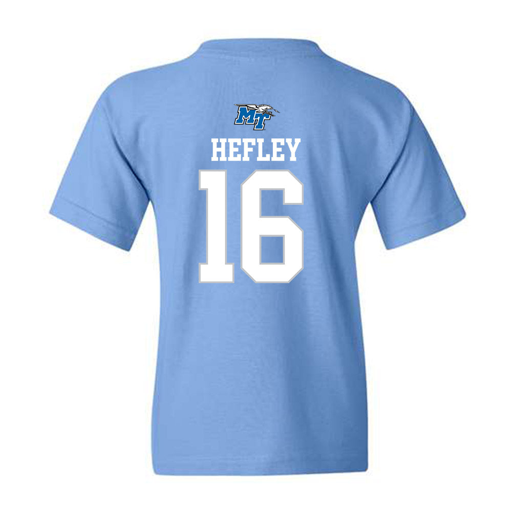 MTSU - NCAA Football : Ren Hefley - Youth T-Shirt