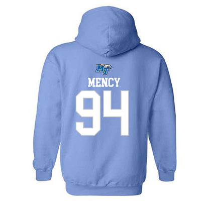 MTSU - NCAA Football : Ralph Mency - Hooded Sweatshirt