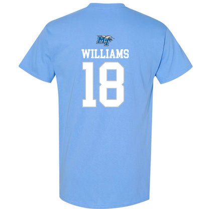 MTSU - NCAA Football : Xavier Williams - Replica Shersey T-Shirt