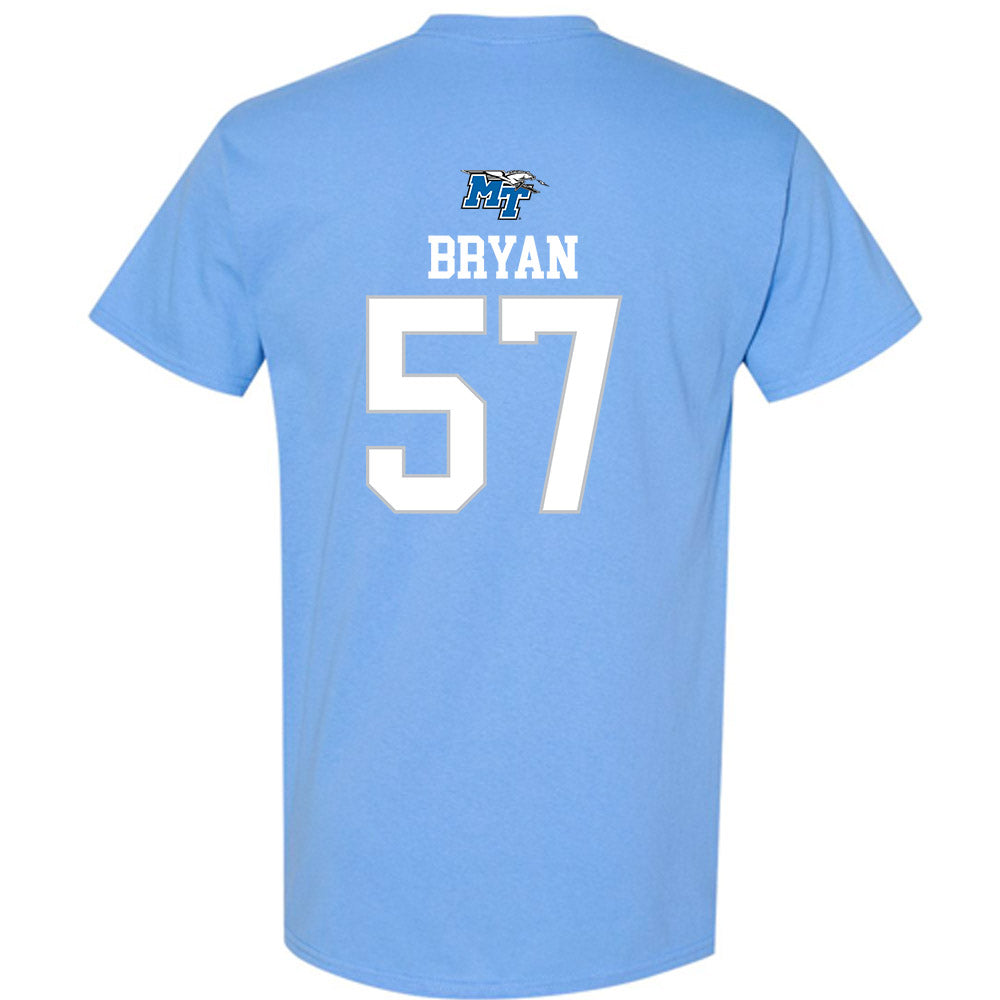 MTSU - NCAA Football : Bo Bryan - Replica Shersey T-Shirt-1