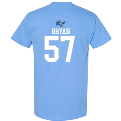 MTSU - NCAA Football : Bo Bryan - Replica Shersey T-Shirt-1
