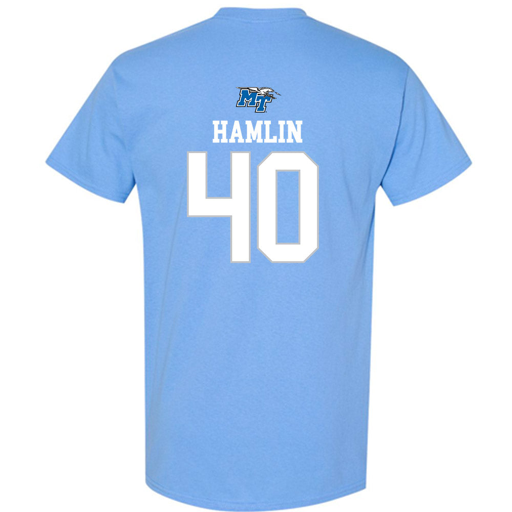 MTSU - NCAA Football : Henry Hamlin - Replica Shersey T-Shirt-1