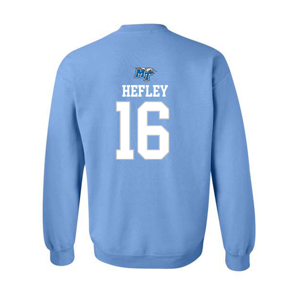 MTSU - NCAA Football : Ren Hefley - Crewneck Sweatshirt