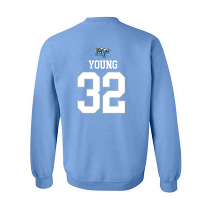 MTSU - NCAA Football : Alan Young - Replica Shersey Crewneck Sweatshirt