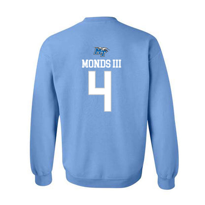 MTSU - NCAA Football : James Monds III - Replica Shersey Crewneck Sweatshirt