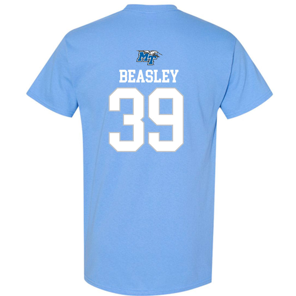 MTSU - NCAA Football : Jordan Beasley - Replica Shersey T-Shirt