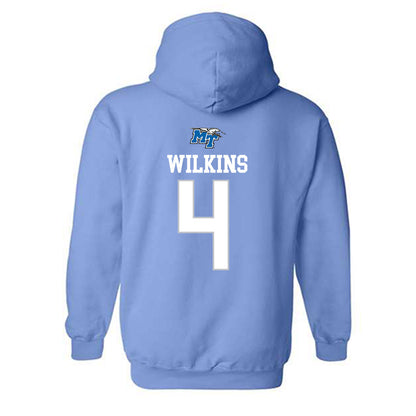 MTSU - NCAA Football : Terry Wilkins - Hooded Sweatshirt