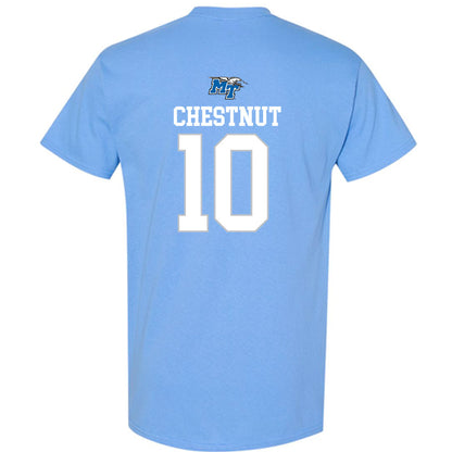 MTSU - NCAA Football : Jordan Chestnut - Replica Shersey T-Shirt-1
