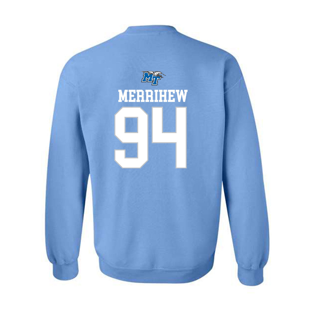 MTSU - NCAA Football : Ayden Merrihew - Crewneck Sweatshirt