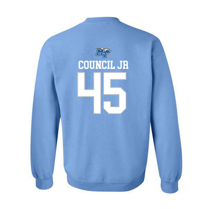 MTSU - NCAA Football : Bobby Council Jr - Crewneck Sweatshirt