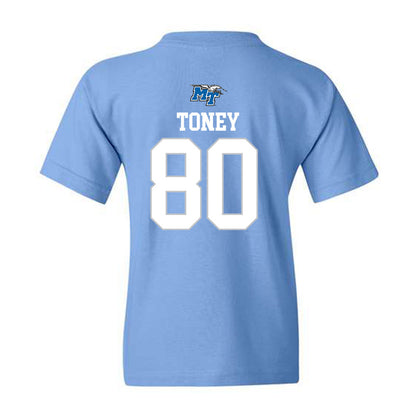 MTSU - NCAA Football : Aj Toney - Youth T-Shirt