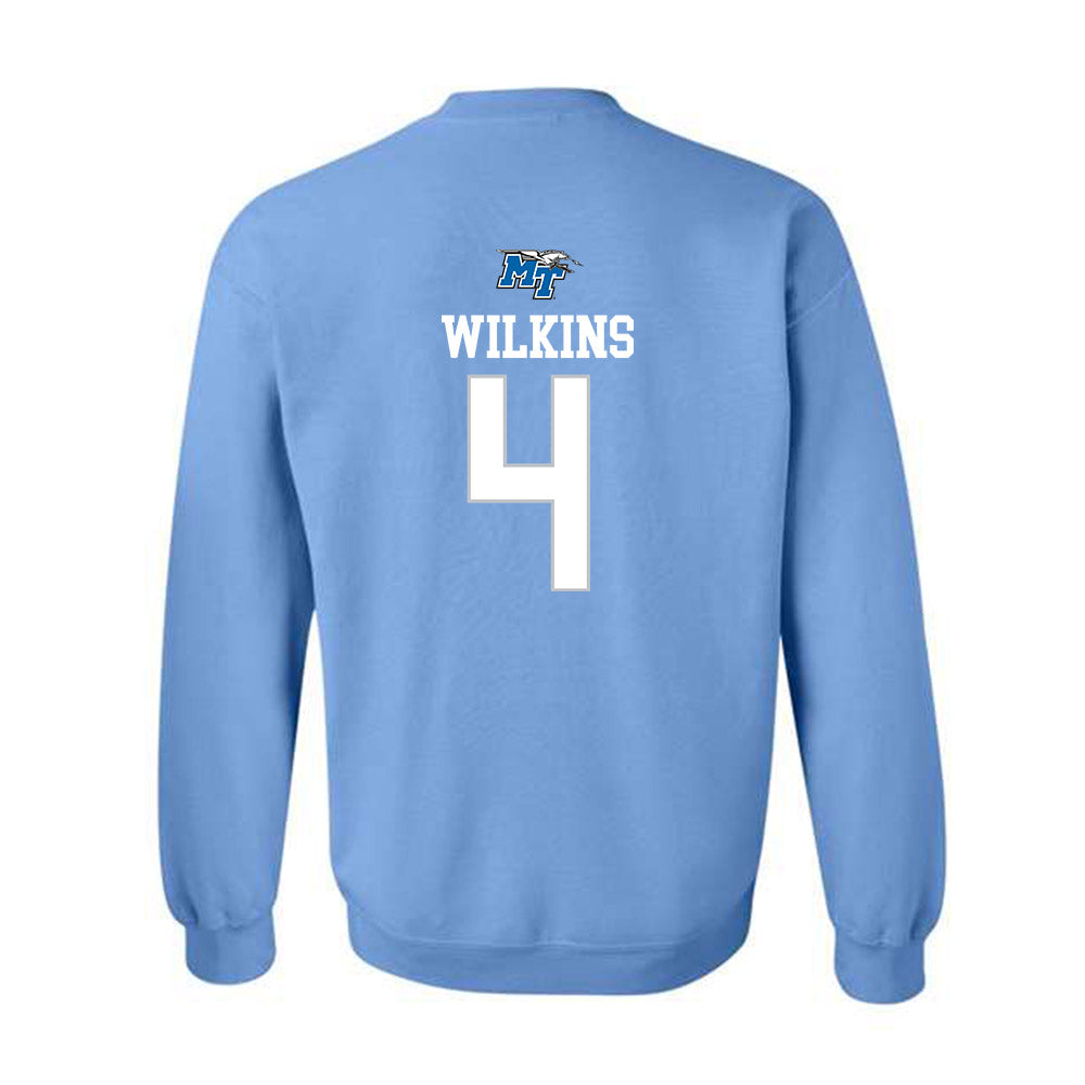 MTSU - NCAA Football : Terry Wilkins - Crewneck Sweatshirt