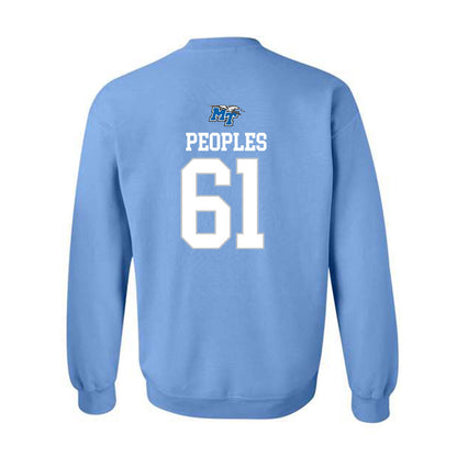 MTSU - NCAA Football : Lantz Peoples - Crewneck Sweatshirt