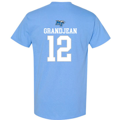 MTSU - NCAA Football : Peter Grandjean - Replica Shersey T-Shirt-1