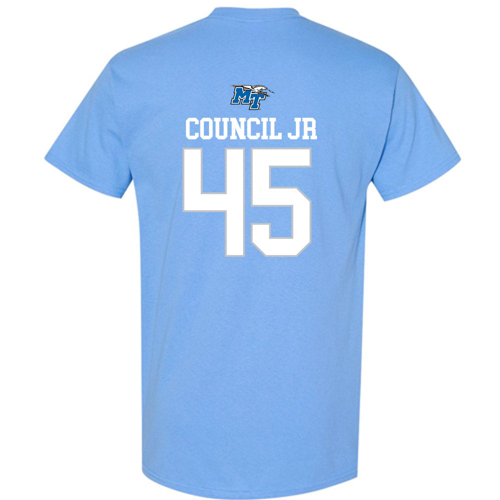 MTSU - NCAA Football : Bobby Council Jr - T-Shirt