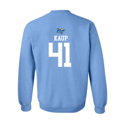 MTSU - NCAA Football : Christopher Kaup - Replica Shersey Crewneck Sweatshirt-1