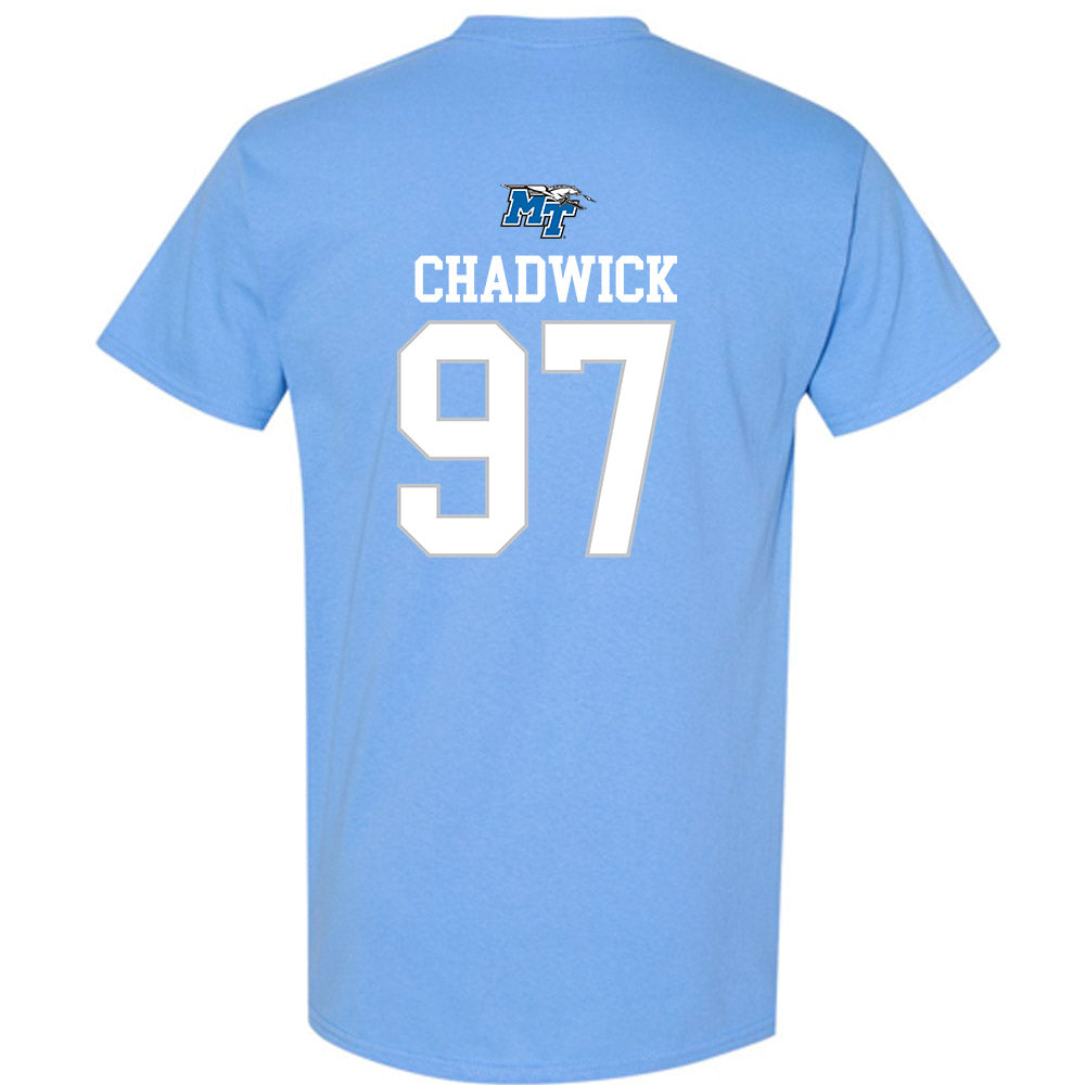 MTSU - NCAA Football : Grant Chadwick - Replica Shersey T-Shirt