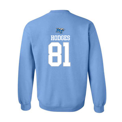 MTSU - NCAA Football : Wilson Hodges - Replica Shersey Crewneck Sweatshirt-1