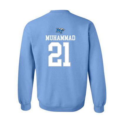 MTSU - NCAA Football : Abdul Muhammad - Replica Shersey Crewneck Sweatshirt