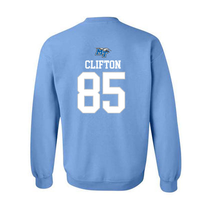 MTSU - NCAA Football : Neo Clifton - Replica Shersey Crewneck Sweatshirt-1