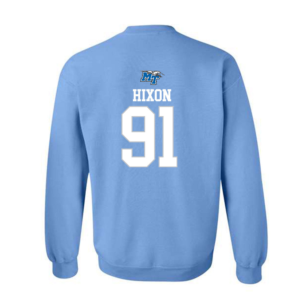 MTSU - NCAA Football : Felix Hixon - Replica Shersey Crewneck Sweatshirt