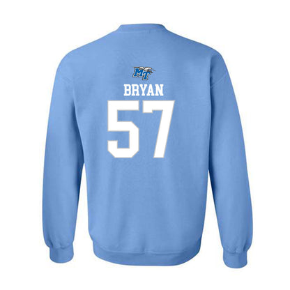 MTSU - NCAA Football : Bo Bryan - Replica Shersey Crewneck Sweatshirt-1