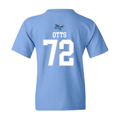MTSU - NCAA Football : Jacob Otts - Replica Shersey Youth T-Shirt-1