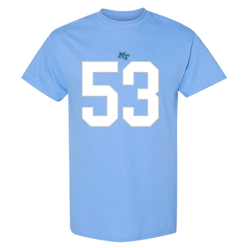 MTSU - NCAA Football : Roman Jones - Replica Shersey T-Shirt-0