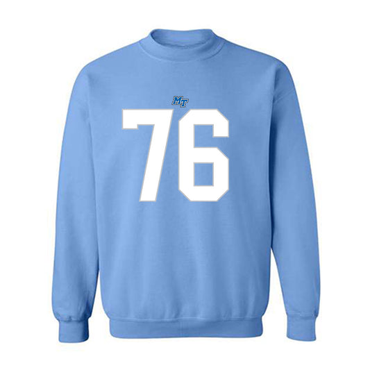 MTSU - NCAA Football : Garrett Austin - Replica Shersey Crewneck Sweatshirt-0