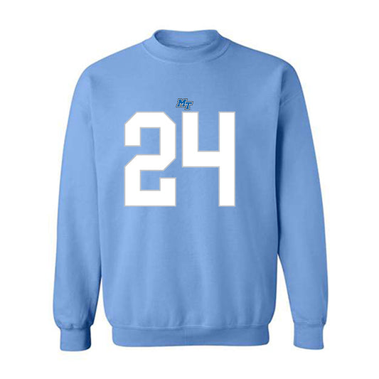 MTSU - NCAA Football : Trevon Ferrell - Replica Shersey Crewneck Sweatshirt