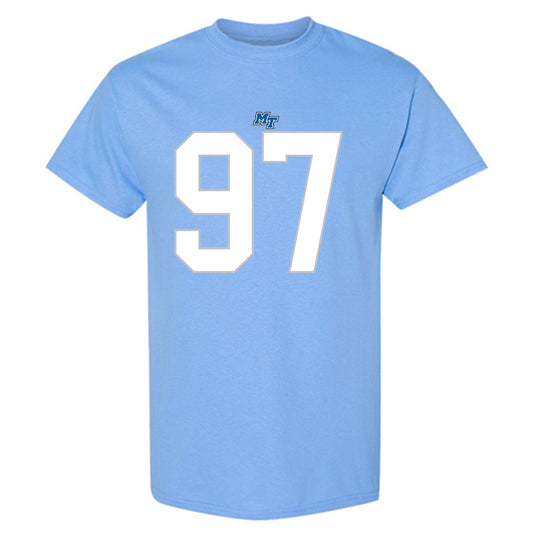 MTSU - NCAA Football : Grant Chadwick - Replica Shersey T-Shirt