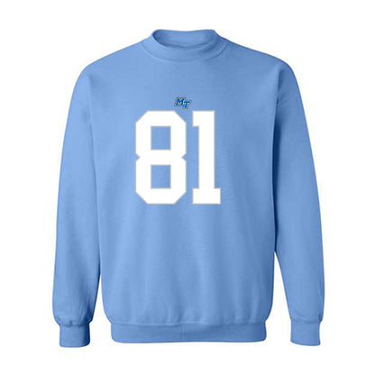 MTSU - NCAA Football : Wilson Hodges - Replica Shersey Crewneck Sweatshirt-0