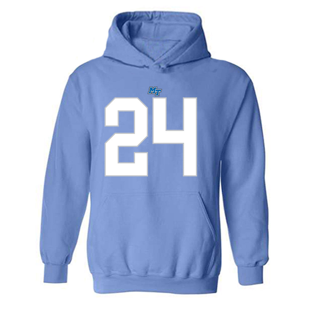 MTSU - NCAA Football : Trevon Ferrell - Replica Shersey Hooded Sweatshirt