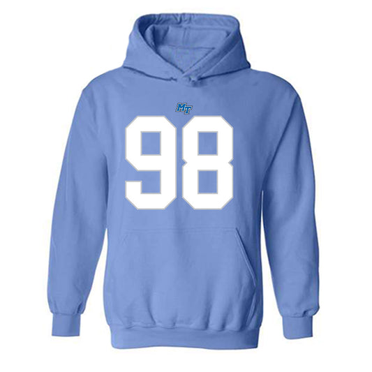 MTSU - NCAA Football : Shakai Woods - Hooded Sweatshirt