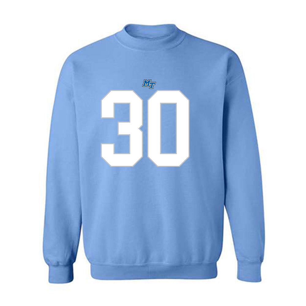 MTSU - NCAA Football : Rai'keyrean Chandler - Replica Shersey Crewneck Sweatshirt-0