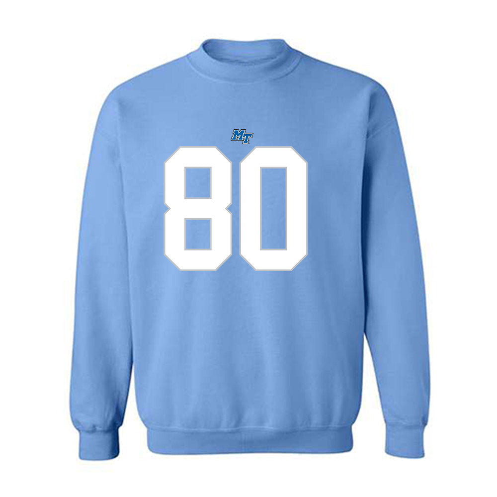 MTSU - NCAA Football : Zaidyn Moore - Replica Shersey Crewneck Sweatshirt-0