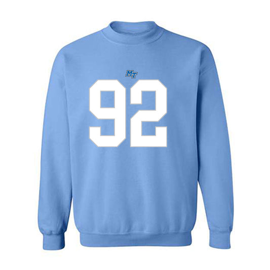 MTSU - NCAA Football : Damonte Smith - Replica Shersey Crewneck Sweatshirt