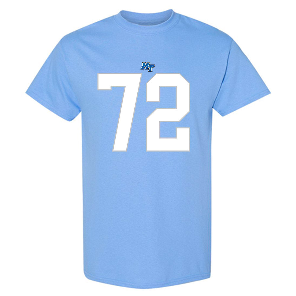 MTSU - NCAA Football : Jacob Otts - Replica Shersey T-Shirt-0