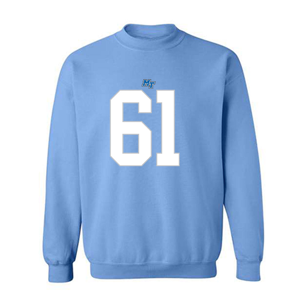 MTSU - NCAA Football : Otto Janse Van Rensburg - Replica Shersey Crewneck Sweatshirt-0