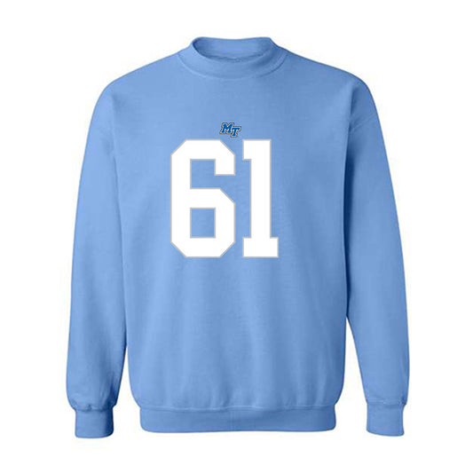 MTSU - NCAA Football : Otto Janse Van Rensburg - Replica Shersey Crewneck Sweatshirt-0