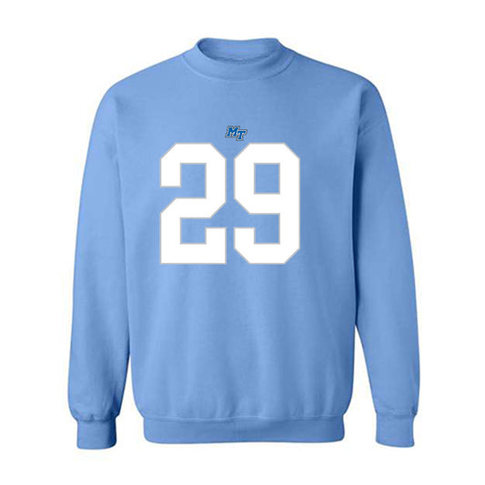 MTSU - NCAA Football : Dominic Taylor - Replica Shersey Crewneck Sweatshirt-0