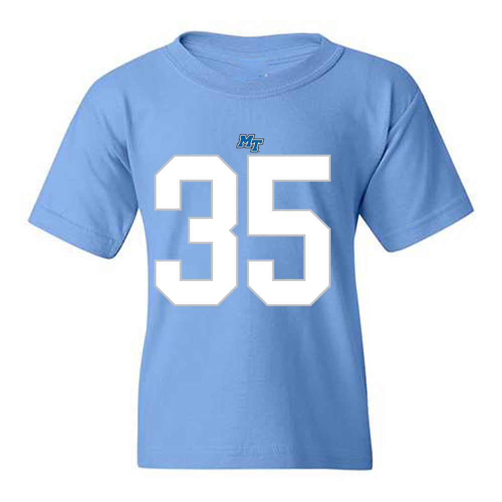 MTSU - NCAA Football : Muaaz Byard - Replica Shersey Youth T-Shirt-0