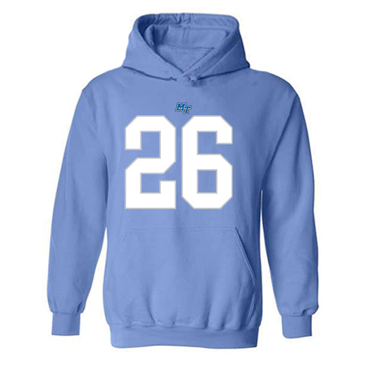 MTSU - NCAA Football : Jared Douglas - Hooded Sweatshirt